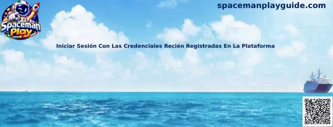Guía para iniciar sesión con credenciales recién registradas en Spaceman Play