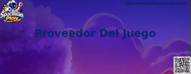 Información sobre proveedor del juego en Spaceman Play