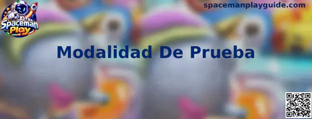 Interfaz ilustrativa de la Modalidad De Prueba de Spaceman Play